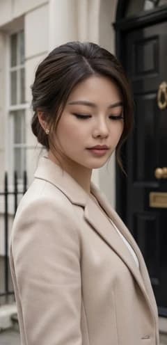 Raiya near a temple walkway used as a locked archive preview.